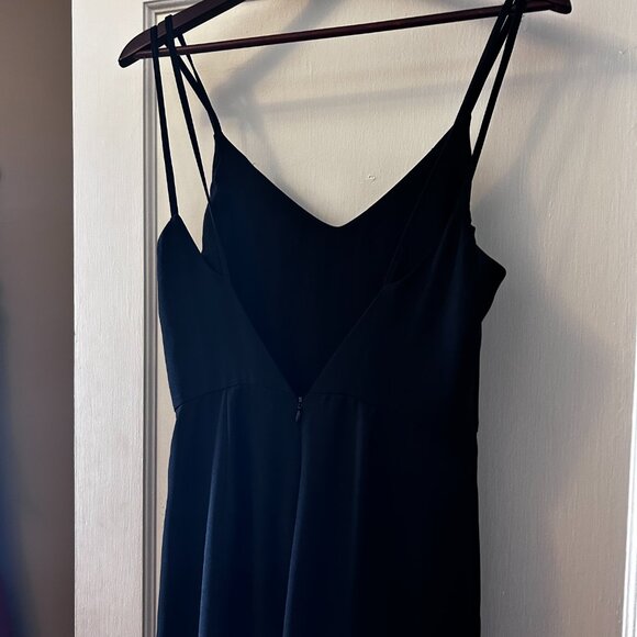 Black TopShop low back jumpsuit - Picture 5 of 8